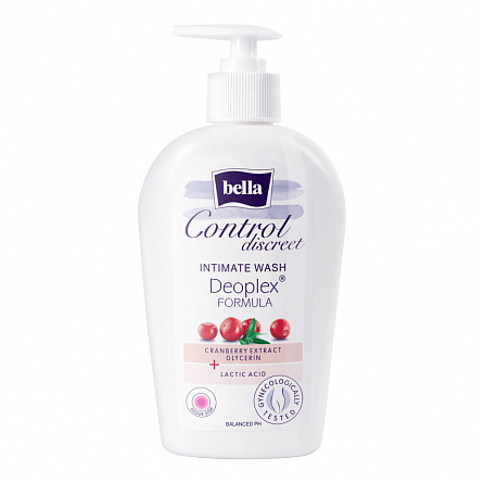 картинка BELLA Control Discreet Жидкость для интимной гигиены BELLA Control Discreet магазин Одежда+ являющийся официальным дистрибьютором в Украине