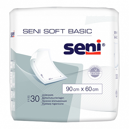картинка Пеленки гигиенические SENI SOFT Basic магазин Одежда+ являющийся официальным дистрибьютором в Украине