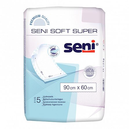картинка Пеленки гигиенические SENI SOFT Super магазин Одежда+ являющийся официальным дистрибьютором в Украине