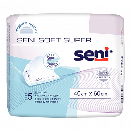картинка Пеленки гигиенические SENI SOFT Super магазин Одежда+ являющийся официальным дистрибьютором в Украине