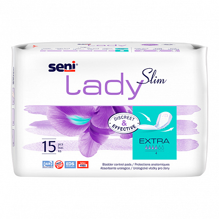 картинка Прокладки урологические SENI LADY SLIM extra магазин Одежда+ являющийся официальным дистрибьютором в Украине