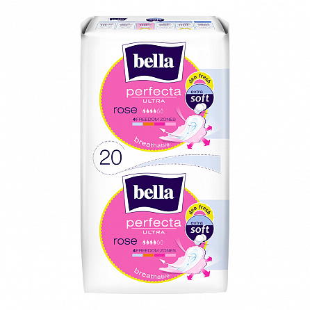 картинка Прокладки гигиенические Bella Perfecta ultra Rose deo fresh магазин Одежда+ являющийся официальным дистрибьютором в Украине