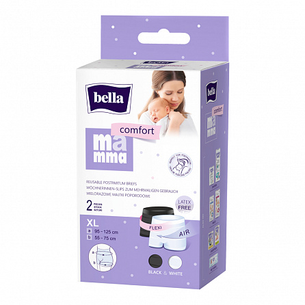 картинка Многоразовые послеродовые трусы bella mamma comfort extra large магазин Одежда+ являющийся официальным дистрибьютором в Украине