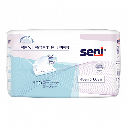 картинка Пеленки гигиенические SENI SOFT Super магазин Одежда+ являющийся официальным дистрибьютором в Украине