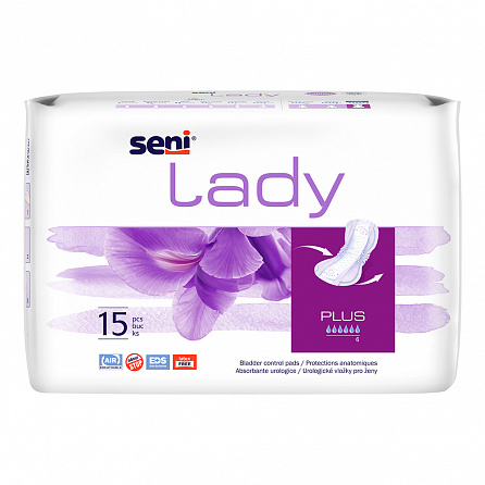 картинка Прокладки урологические SENI LADY plus магазин Одежда+ являющийся официальным дистрибьютором в Украине