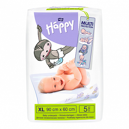 картинка Пеленки детские HAPPY BELLA BABY магазин Одежда+ являющийся официальным дистрибьютором в Украине
