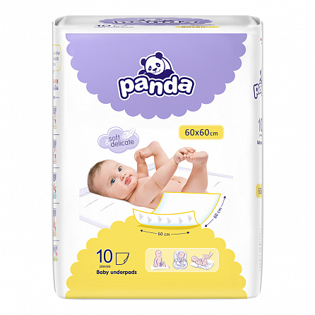 картинка Пеленки детские PANDA магазин Одежда+ являющийся официальным дистрибьютором в Украине