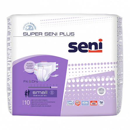 картинка Подгузники для взрослых SUPER SENI PLUS магазин Одежда+ являющийся официальным дистрибьютором в Украине