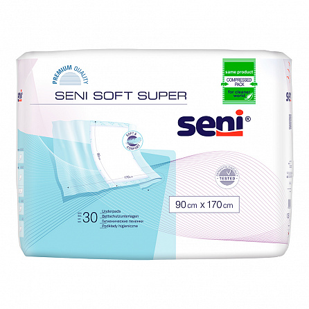 картинка Пеленки гигиенические SENI SOFT Super магазин Одежда+ являющийся официальным дистрибьютором в Украине