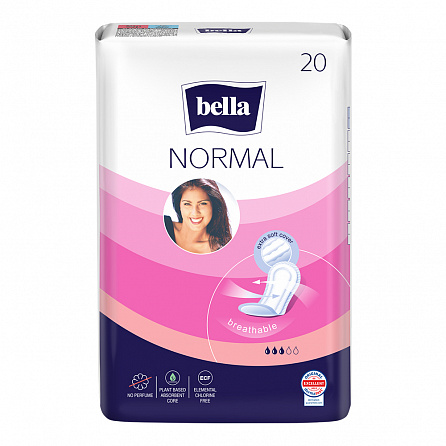 картинка Прокладки гигиенические BELLA Normal магазин Одежда+ являющийся официальным дистрибьютором в Украине