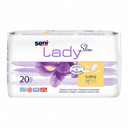 картинка Прокладки урологические SENI LADY SLIM mini магазин Одежда+ являющийся официальным дистрибьютором в Украине