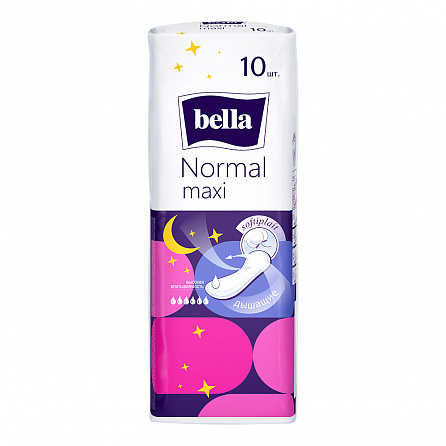 картинка Прокладки гигиенические BELLA Normal Maxi магазин Одежда+ являющийся официальным дистрибьютором в Украине