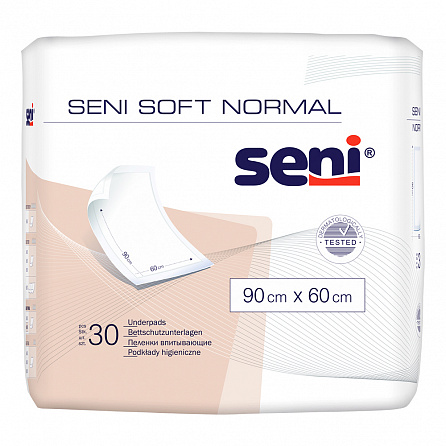 картинка Пеленки гигиенические SENI SOFT Normal магазин Одежда+ являющийся официальным дистрибьютором в Украине