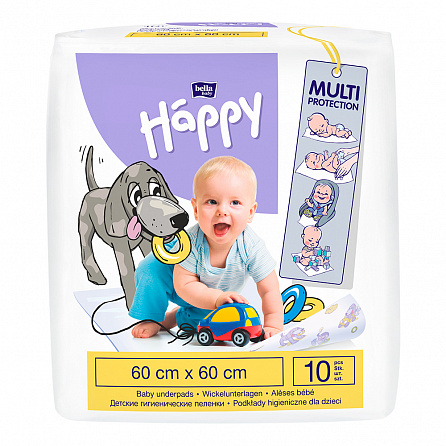 картинка Пеленки детские HAPPY BELLA BABY магазин Одежда+ являющийся официальным дистрибьютором в Украине