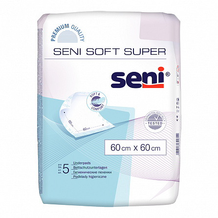 картинка Пеленки гигиенические SENI SOFT Super магазин Одежда+ являющийся официальным дистрибьютором в Украине