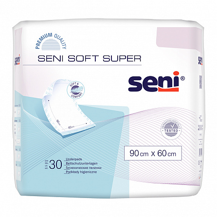 картинка Пеленки гигиенические SENI SOFT Super магазин Одежда+ являющийся официальным дистрибьютором в Украине