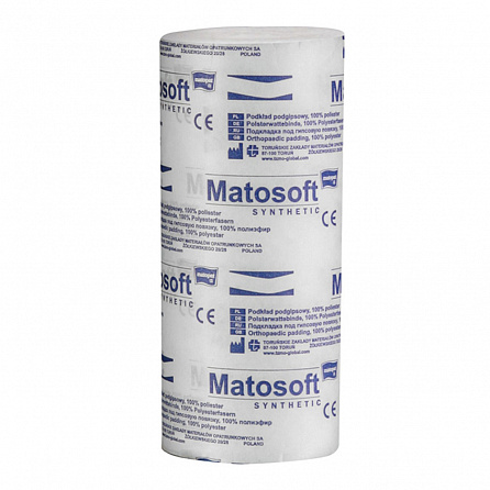 картинка Пов'язки підгіпсові нестерильнi MATOSOFT SYNTHETIC 20см x 3м ( 12 шт в уп) магазин Одежда+ являющийся официальным дистрибьютором в Украине