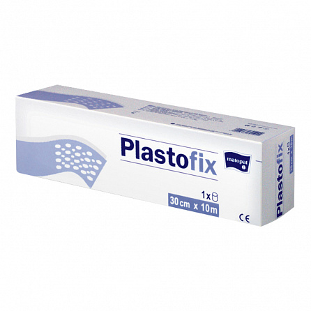 картинка Пластирі медичні matopat PLASTOFIX (10 см x 10 м) магазин Одежда+ являющийся официальным дистрибьютором в Украине